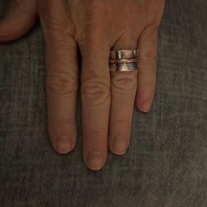 Beautiful “retired “ Tiffany double ring.